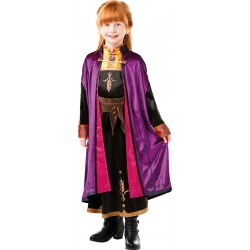 Rubies Official Disney Frozen 2, Anna Deluxe Dress, Childs Costume 300507M 883028390304