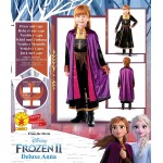 Rubies Official Disney Frozen 2, Anna Deluxe Dress, Childs Costume 300507M 883028390304