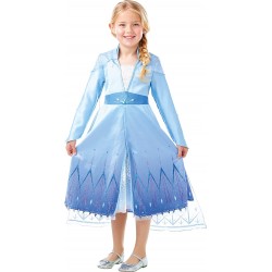 Rubies Official Disney Frozen 2, Elsa Premium Dress, Childs Costume Medium 300464M 883028387298