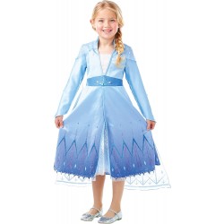 Rubies Official Disney Frozen 2, Elsa Premium Dress Small 300464S 883028387281