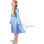 Rubies Official Disney Frozen 2, Elsa Classic Travel Dress, Childs Costume Toddler 300284/2-3 883028360345