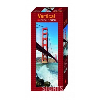 HEYE Παζλ 1000 Sights Vertical - Golden Gate Bridge, San Francisc 29669 4001689296698