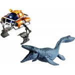 Mattel Jurassic World Αυτοκινητακια & Δεινοσαυροι Σετ Mosasaurus Sea Sub FMY31 / HBH93 887961989564