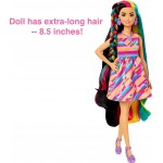 Mattel Barbie Totally Hair Heart-Themed Doll, Petite, 8.5 Inch Fantasy Hair, Dress HCM90 194735014842