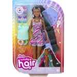 Mattel Barbie Totally Hair Butterfly-Themed Doll, 8.5 Inch Fantasy Hair, Dress, 15 And Fashion Play Accessories 8 HCM91 19473501