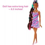Mattel Barbie Totally Hair Butterfly-Themed Doll, 8.5 Inch Fantasy Hair, Dress, 15 And Fashion Play Accessories 8 HCM91 19473501