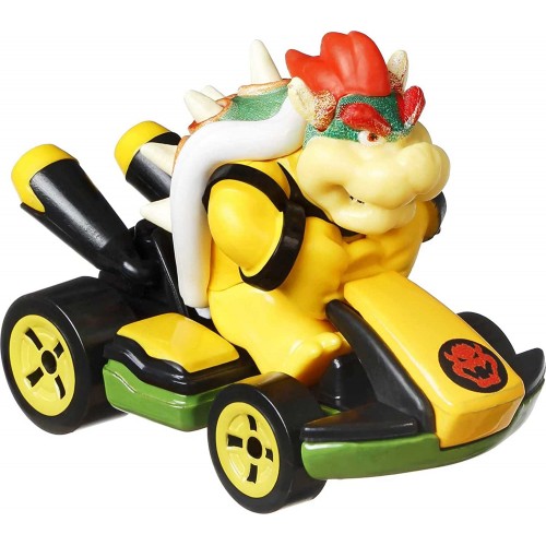 Mattel Hot Wheels Mario Kart Vehicle 4-Pack, Set Of 4 Fan-Favorite Characters Includes 1 Exclusive Model GWB36 / HDB23 194735018