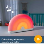 Mattel Soothe And Glow Rainbow Μουσικό Κουτί Ουράνιο Τόξο HGB91 194735047789