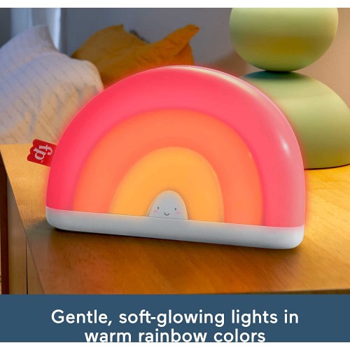 Mattel Soothe And Glow Rainbow Μουσικό Κουτί Ουράνιο Τόξο HGB91 194735047789