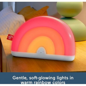 Mattel Soothe And Glow Rainbow Μουσικό Κουτί Ουράνιο Τόξο HGB91 194735047789
