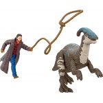 Mattel Jurassic World Ανθρωπος & Δεινοσαυρος Σετ Owen & Juvenile Parasaurolophus HDX46 / GWM29 887961942767
