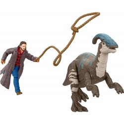 Mattel Jurassic World Ανθρωπος & Δεινοσαυρος Σετ Owen & Juvenile Parasaurolophus HDX46 / GWM29 887961942767