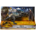 Mattel Jurassic World Ανθρωπος & Δεινοσαυρος Σετ Owen & Juvenile Parasaurolophus HDX46 / GWM29 887961942767