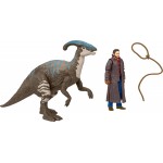 Mattel Jurassic World Ανθρωπος & Δεινοσαυρος Σετ Owen & Juvenile Parasaurolophus HDX46 / GWM29 887961942767