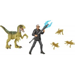 Mattel Jurassic World Ανθρωπος & Δεινοσαυρος Σετ Ian Malcolm & Juvenile Baryonyx HDX46 / HGP77 194735055562