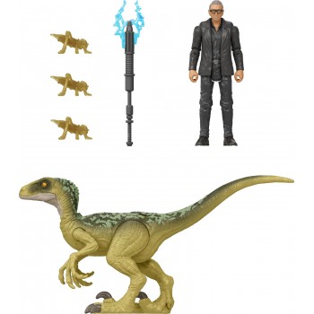 Mattel Jurassic World Ανθρωπος & Δεινοσαυρος Σετ Ian Malcolm & Juvenile Baryonyx HDX46 / HGP77 194735055562