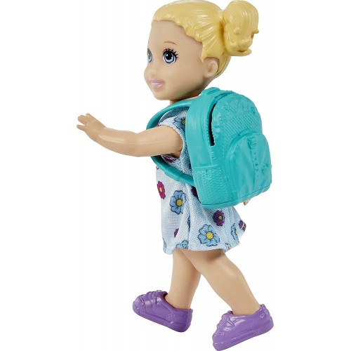 Mattel Barbie Teacher Doll Brunette,Toddler Blonde, Flip Board, Laptop, Backpack, Toddler Desk, Pet Turtle DHB63 / HCN20 1947350