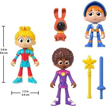 Mattel Iris And Friends Set Γκας ο Μικρός Ιππότης Σετ Φιγούρες HGY69 / HGP35 194735054381