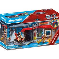 Playmobil City Action Πυροσβεστικός Σταθμός 71193 4008789711939