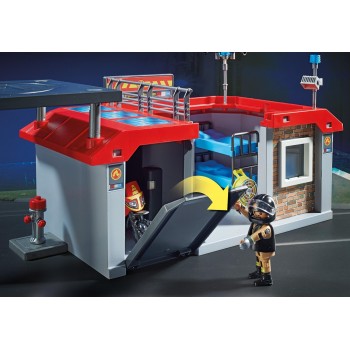 Playmobil City Action Πυροσβεστικός Σταθμός 71193 4008789711939