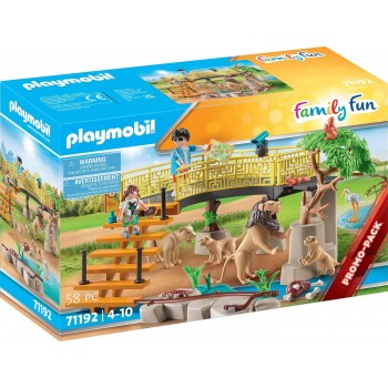 Playmobil Family Fun Οικογένεια Λιονταριών 71192 4008789711922