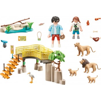 Playmobil Family Fun Οικογένεια Λιονταριών 71192 4008789711922
