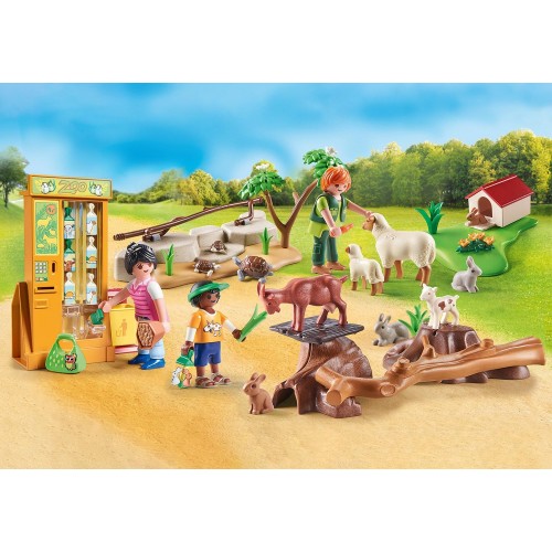 Playmobil Family Fun Ζωολογικός Κήπος Με Ήμερα Ζωάκια 71191 4008789711915