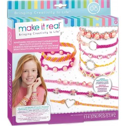 Make It Real Diy Macrame Friendship Bracelets, Craft Kit For Childr 1318 695929013189