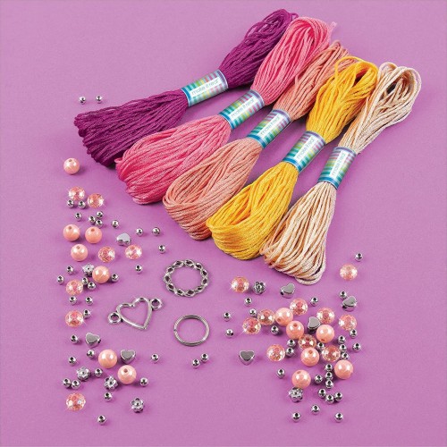 Make It Real Diy Macrame Friendship Bracelets, Craft Kit For Childr 1318 695929013189