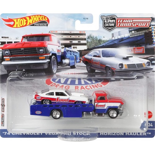 Mattel Hot Wheels Team Transport Models And Component Car 74 Chevrolet Vega Pro Stock & Horizon Hauler FLF56 / GRK63 88796190632
