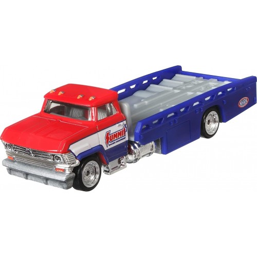 Mattel Hot Wheels Νταλίκα Με Αυτοκινητάκι 74 Chevrolet Vega Pro Stock & Horizon Hauler FLF56 / GRK63 887961906325