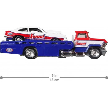 Mattel Hot Wheels Νταλίκα Με Αυτοκινητάκι 74 Chevrolet Vega Pro Stock & Horizon Hauler FLF56 / GRK63 887961906325