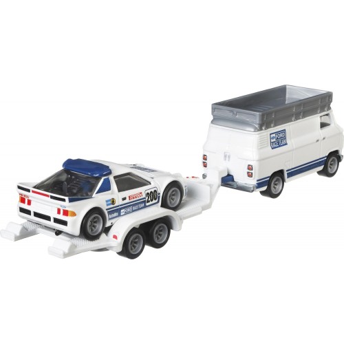 Mattel Hot Wheels Ford RS200 and Rally Van FLF56 / GTT28 887961920390