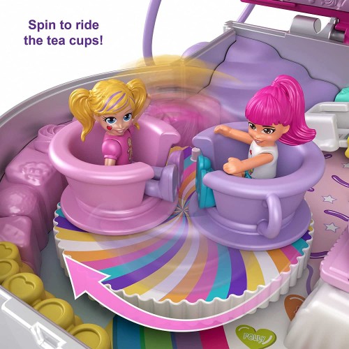 Mattel Polly Pocket Mini - Ο Κοσμος Της Σετακια Candy Cutie Gumball Compact FRY35 / GTN23 887961918526