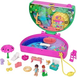 Mattel Polly Pocket Mini - Ο Κοσμος Της Σετακια Watermelon Pool Party FRY35 / HCG19 194735009336