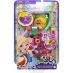 Mattel Polly Pocket Watermelon Pool Party Compact Playset With Scented Feature, 2 Micro Dolls, 12 Accessories FRY35 / HCG19 1947