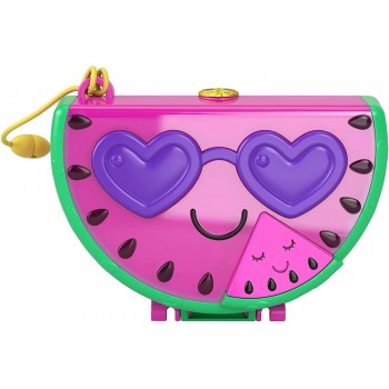 Mattel Polly Pocket Mini - Ο Κοσμος Της Σετακια Watermelon Pool Party FRY35 / HCG19 194735009336