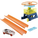 Mattel Hot Wheels Track Builder Drone Lift-Off Pack, And Platform Snap Onto Track GLC87 / HDX76 194735034406