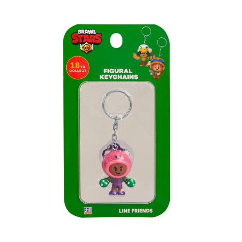 PMI Ltd Brawl Stars Figural Keychains - 1 Pack S1 BRW8010 7290117581346