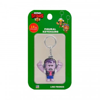 PMI Ltd Brawl Stars Figural Keychains - 1 Pack S1 BRW8010 7290117581346