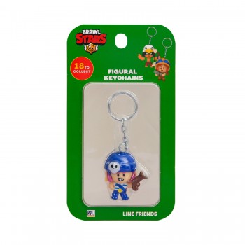 PMI Ltd Brawl Stars Figural Keychains - 1 Pack S1 BRW8010 7290117581346