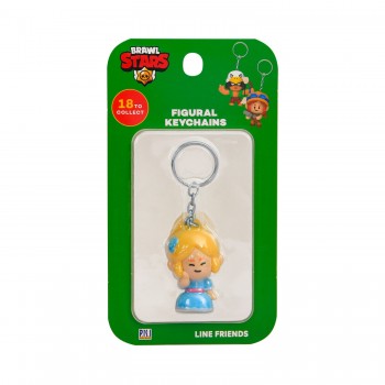 PMI Ltd Brawl Stars Figural Keychains - 1 Pack S1 BRW8010 7290117581346