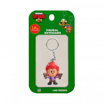 PMI Ltd Brawl Stars Figural Keychains - 1 Pack S1 BRW8010 7290117581346