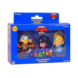PMI Ltd Brawl Stars Collectible Figures - 3 Pack S1 Random BRW2021 7290117582572