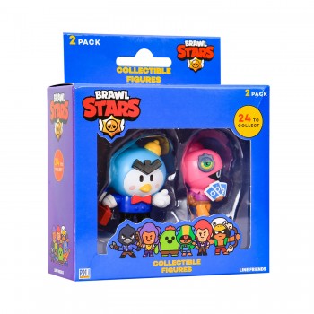 PMI Ltd Brawl Stars Collectible Figures - 2 Pack S1 Random BRW2015 7290117581162