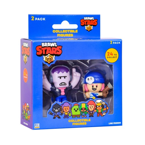 PMI Ltd Brawl Stars Collectible Figures - 2 Pack S1 Random BRW2015 7290117581162