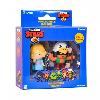 PMI Ltd Brawl Stars Collectible Figures - 2 Pack S1 Random BRW2015 7290117581162