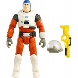 Mattel Disney Pixar Lightyear Xl-15 Buzz Figure, Authentic Action Figure 5 Inches Tall With 12 Posable Joints And Accessory HHJ7
