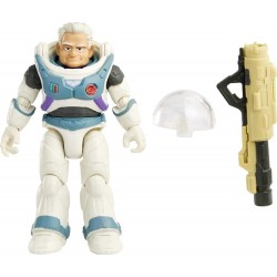 Mattel Disney Pixar Lightyear Space Ranger Alpha Darby Steel Figure, Authentic Action Figure 5 Inch Scale,14 Posable Joints HHJ7