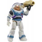 Mattel Disney Pixar Lightyear Space Ranger Alpha Darby Steel Figure, Authentic Action Figure 5 Inch Scale,14 Posable Joints HHJ7